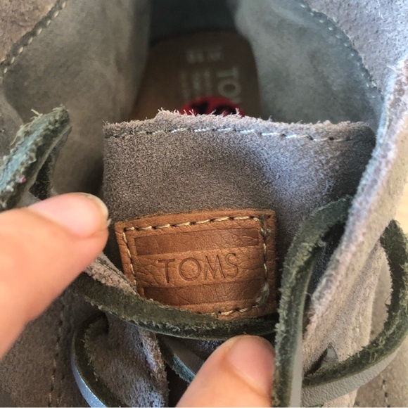 TOMS 391113 Suede Tribal Boots (size 10) - Picture 5 of 15